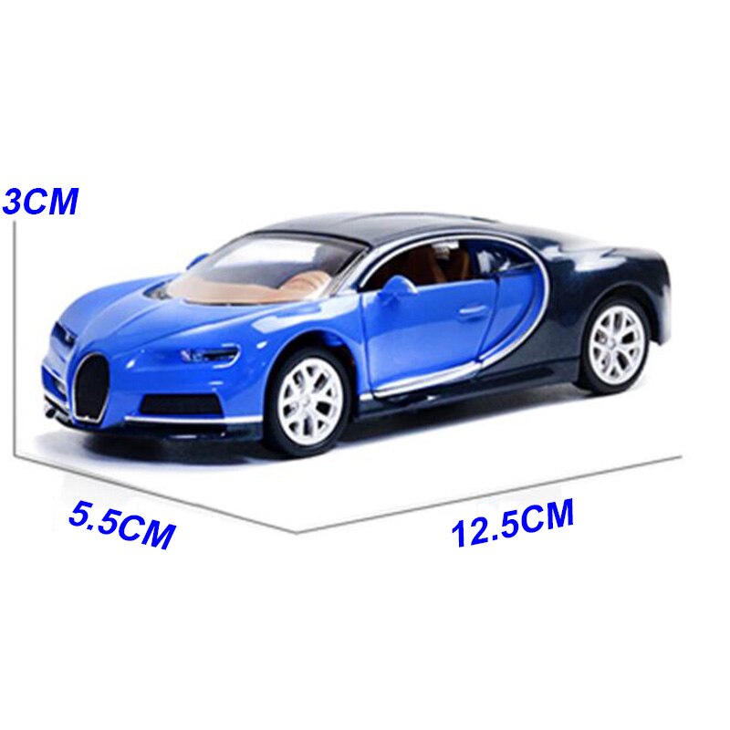 1:32 Scale Toy Car Bugatti Chiron Metal Alloy Sports Car Diecasts Vehicles Model Miniature Toys For Children Kids Collection 1:32 Scale Toy Car Bugatti Chiron Metal Alloy Sports Car Diecasts Vehicles Model Miniature Toys For Children Kids Collection