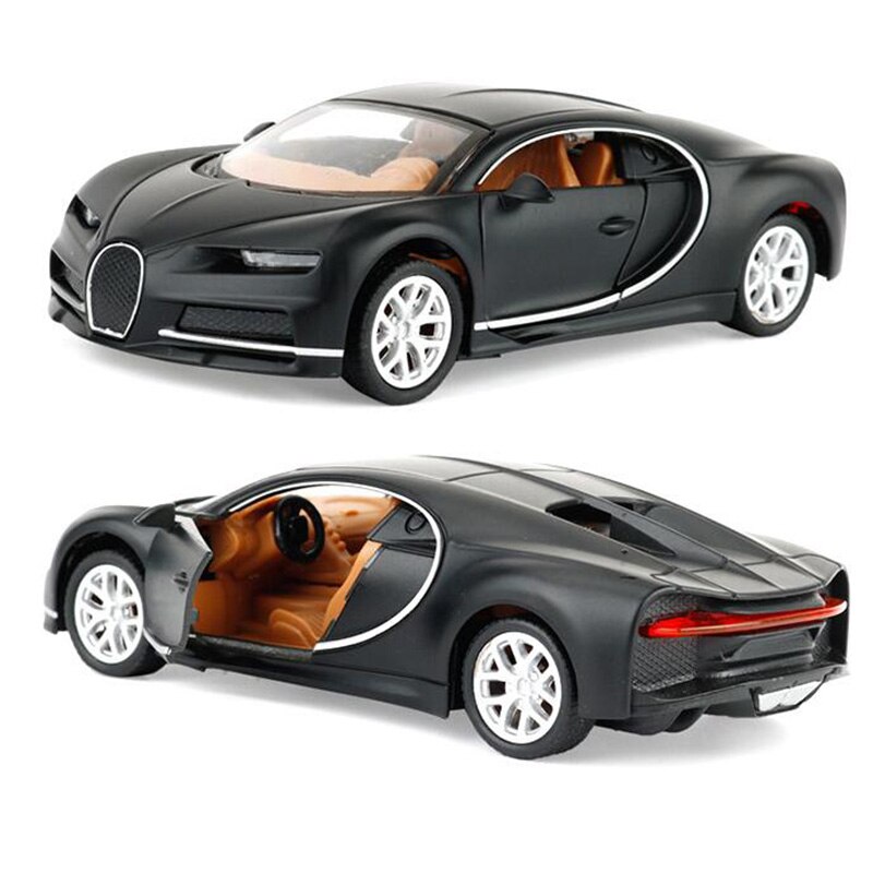 1:32 Scale Toy Car Bugatti Chiron Metal Alloy Sports Car Diecasts Vehicles Model Miniature Toys For Children Kids Collection 1:32 Scale Toy Car Bugatti Chiron Metal Alloy Sports Car Diecasts Vehicles Model Miniature Toys For Children Kids Collection