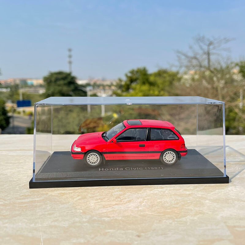 1:43 Scale Diecast Alloy Metal Right Hand Drive Civic Replica Car Model Vehicle Toy For Collection