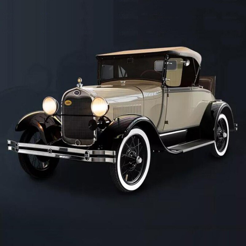 13CM 1/32 Toy Car Metal Alloy Pull Back Diecasts 1932 Classic car model Vehicles Model Toys For Children Kids Collection display