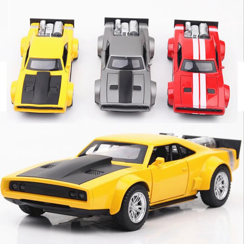 15.5CM 1:32 Scale Metal Alloy Dodge Charger Fast F8 Car Model Pull back Model Diecast Vehicles Toys F Children 15.5CM 1:32 Scale Metal Alloy Dodge Charger Fast F8 Car Model Pull back Model Diecast Vehicles Toys F Children