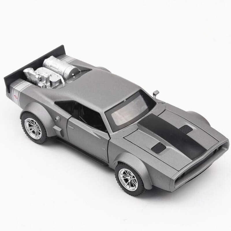 15.5CM 1:32 Scale Metal Alloy Dodge Charger Fast F8 Car Model Pull back Model Diecast Vehicles Toys F Children 15.5CM 1:32 Scale Metal Alloy Dodge Charger Fast F8 Car Model Pull back Model Diecast Vehicles Toys F Children