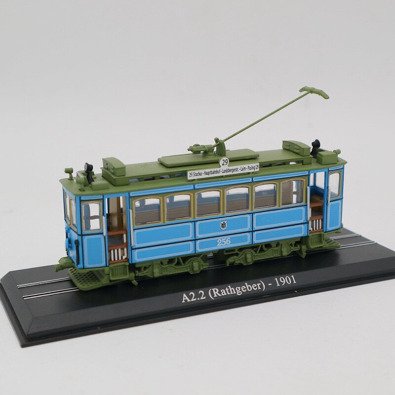 1:87 ATLAS Vintage Tram Train Van Car Truck Electric Bus Model A2.2 rathgeber-1901 Die Cast Collection Decoration