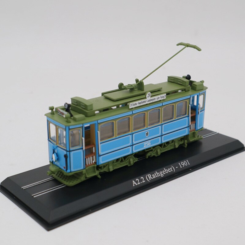1:87 ATLAS Vintage Tram Train Van Car Truck Electric Bus Model A2.2 rathgeber-1901 Die Cast Collection Decoration