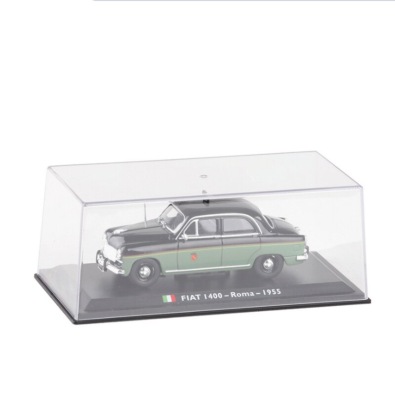 1:43 Fiat 1400 Roma 1955 TAXI Diecast Italian Car Model Collection Decoration cab classic with original box kids toys Gifts