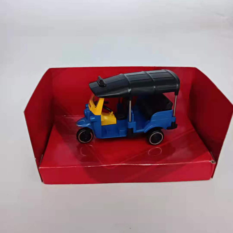 1:43 Scale Metal Alloy Classic Tuk Tuk Bangkok 1980 Tricycle Taxi Car Model Diecast Vehicles Toys For Collection