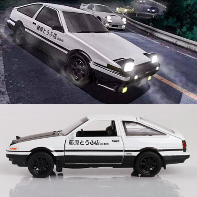 15CM 1:32 Scale Metal Alloy Classic Initial D Japan AE86 Classic Auto Car Model Pull back Model Diecast Vehicles Toys F Children 15CM 1:32 Scale Metal Alloy Classic Initial D Japan AE86 Classic Auto Car Model Pull back Model Diecast Vehicles Toys F Children