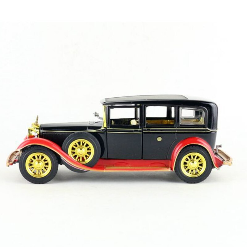 17CM 1:28 Scale Metal Alloy Diecast Classic Vintage Pull Back Sounds and lights car model Vehicles Model Toy For Kids 17CM 1:28 Scale Metal Alloy Diecast Classic Vintage Pull Back Sounds and lights car model Vehicles Model Toy For Kids