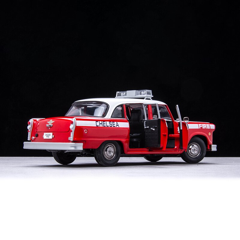 1/18 Scale Collection classic Diecast Alloy Checker A11 Fire Fight Taxi Cab Car Model Vehicle Toy traffic fans kids gift 1/18 Scale Collection classic Diecast Alloy Checker A11 Fire Fight Taxi Cab Car Model Vehicle Toy traffic fans kids gift