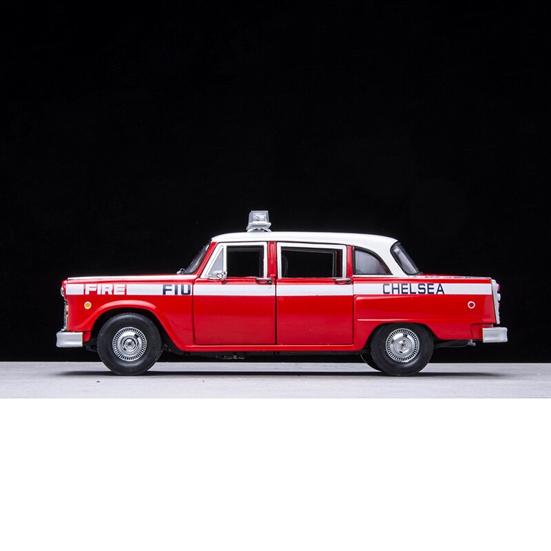 1/18 Scale Collection classic Diecast Alloy Checker A11 Fire Fight Taxi Cab Car Model Vehicle Toy traffic fans kids gift 1/18 Scale Collection classic Diecast Alloy Checker A11 Fire Fight Taxi Cab Car Model Vehicle Toy traffic fans kids gift