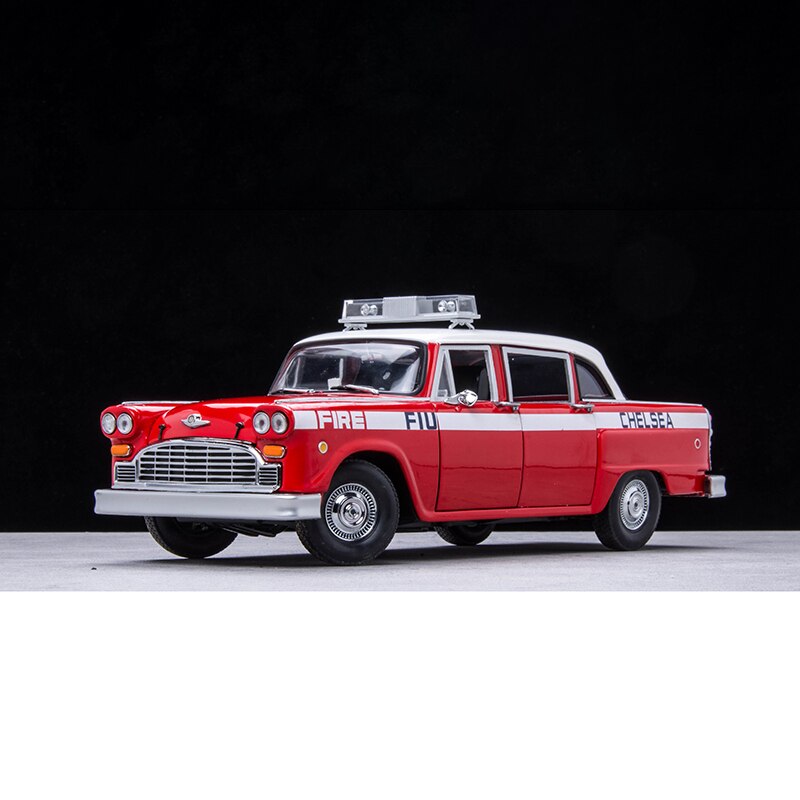 1/18 Scale Collection classic Diecast Alloy Checker A11 Fire Fight Taxi Cab Car Model Vehicle Toy traffic fans kids gift 1/18 Scale Collection classic Diecast Alloy Checker A11 Fire Fight Taxi Cab Car Model Vehicle Toy traffic fans kids gift