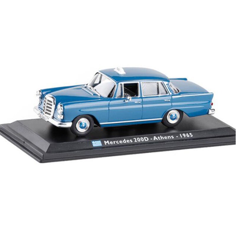 1:43 Scale Simulation Metal Alloy Classic 200D Athens 1965 cab Taxi Car Model Diecast Vehicles Toys For Collection 1:43 Scale Simulation Metal Alloy Classic 200D Athens 1965 cab Taxi Car Model Diecast Vehicles Toys For Collection