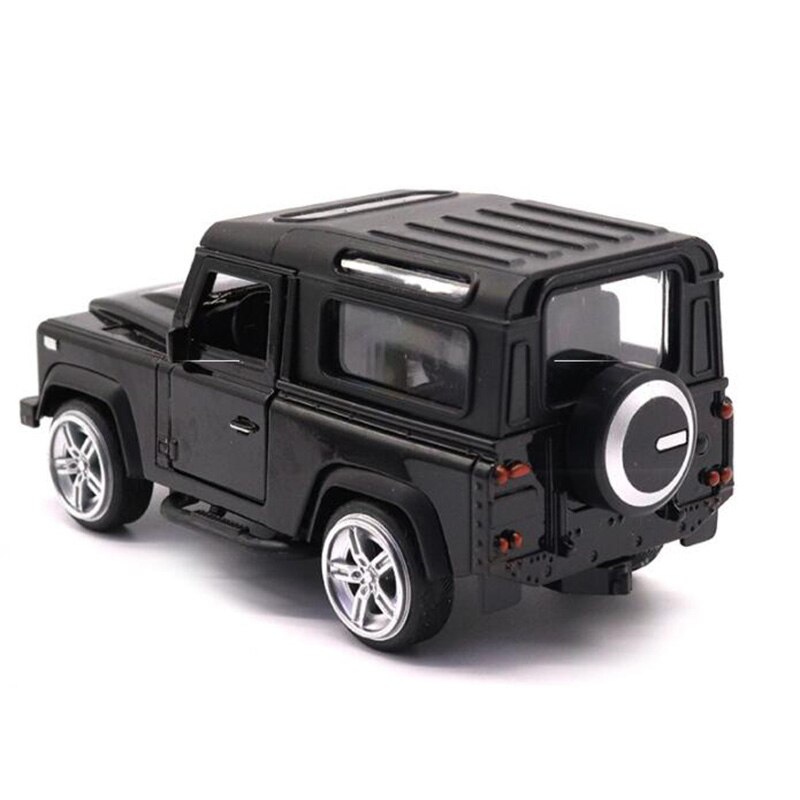 13CM 1:32 Scale Toy Car Metal Alloy Defender OFF road SUV Pull Back Diecasts Vehicles Model Toys For Children Kids Collection 13CM 1:32 Scale Toy Car Metal Alloy Defender OFF road SUV Pull Back Diecasts Vehicles Model Toys For Children Kids Collection