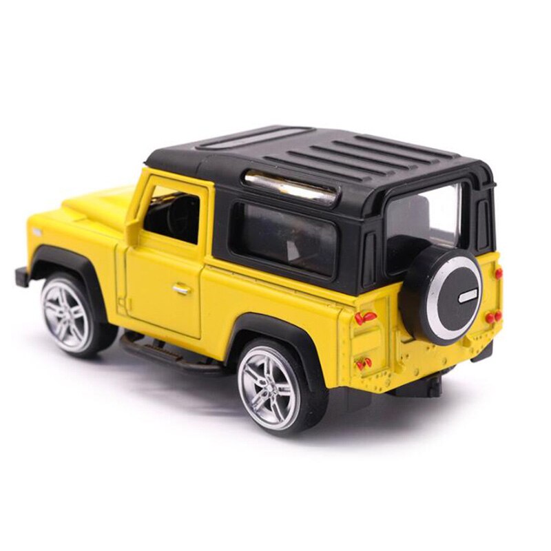 13CM 1:32 Scale Toy Car Metal Alloy Defender OFF road SUV Pull Back Diecasts Vehicles Model Toys For Children Kids Collection 13CM 1:32 Scale Toy Car Metal Alloy Defender OFF road SUV Pull Back Diecasts Vehicles Model Toys For Children Kids Collection