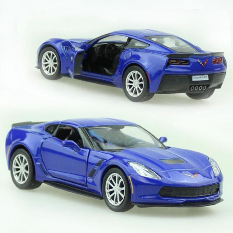 12.3CM 1:36 Scale Metal Alloy Corvette Racing Car Pull Back Diecast Vehicles Model Toys For Kids Children Collections 12.3CM 1:36 Scale Metal Alloy Corvette Racing Car Pull Back Diecast Vehicles Model Toys For Kids Children Collections
