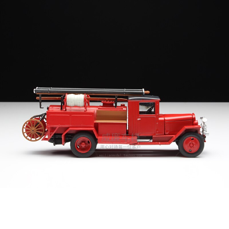 Diecast 1/43 Scale PM3-7 H602 Russia Fire Truck Classic Vehicle Alloy Car Model Collection Souvenir Ornaments Display Toy Diecast 1/43 Scale PM3-7 H602 Russia Fire Truck Classic Vehicle Alloy Car Model Collection Souvenir Ornaments Display Toy