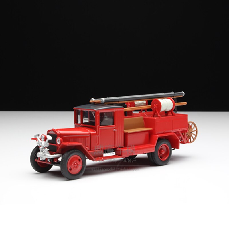 Diecast 1/43 Scale PM3-7 H602 Russia Fire Truck Classic Vehicle Alloy Car Model Collection Souvenir Ornaments Display Toy Diecast 1/43 Scale PM3-7 H602 Russia Fire Truck Classic Vehicle Alloy Car Model Collection Souvenir Ornaments Display Toy