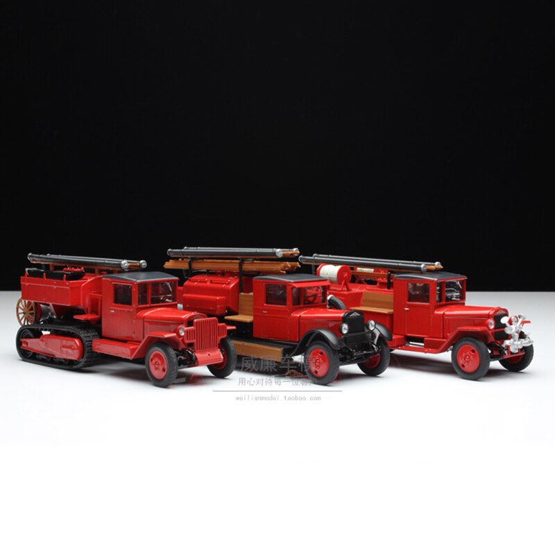 Diecast 1/43 Scale PM3-7 H602 Russia Fire Truck Classic Vehicle Alloy Car Model Collection Souvenir Ornaments Display Toy Diecast 1/43 Scale PM3-7 H602 Russia Fire Truck Classic Vehicle Alloy Car Model Collection Souvenir Ornaments Display Toy