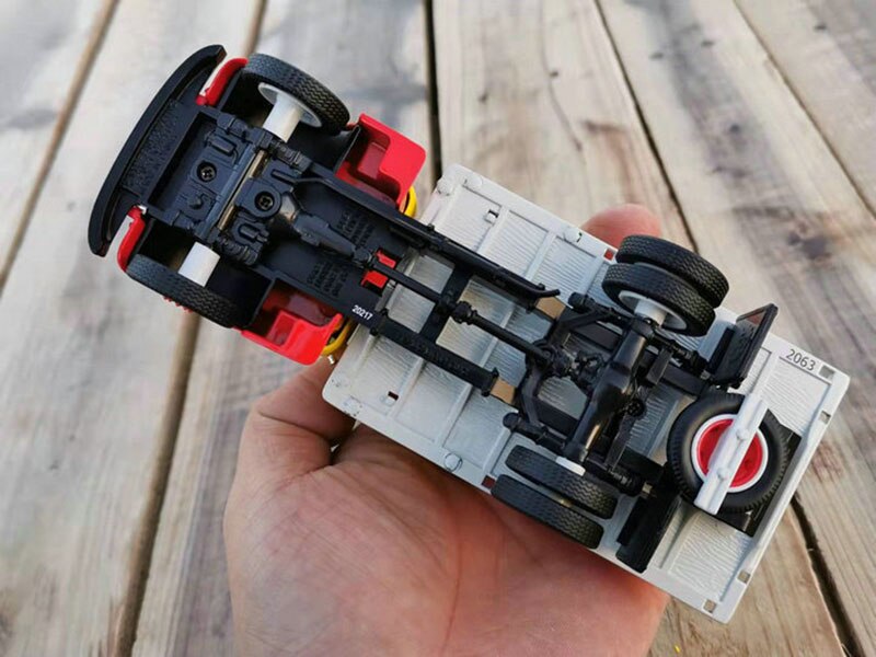 Diecast 1:34 Scale for Classic 1952 GMC KENT Pick Up Half Stake Truck Vehicle Replica Model Collection Decoration Gifts Toys