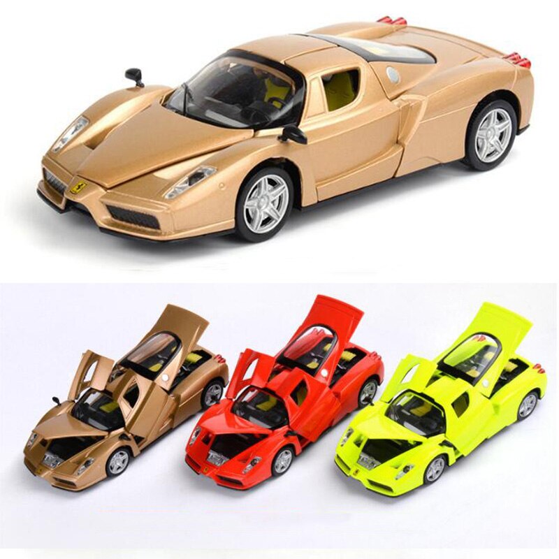 15CM 1/32 Toy Car Metal Alloy ENZO Sports Racing Pull Back Diecasts Vehicles Model Toys For Children Kids Collection display 15CM 1/32 Toy Car Metal Alloy ENZO Sports Racing Pull Back Diecasts Vehicles Model Toys For Children Kids Collection display