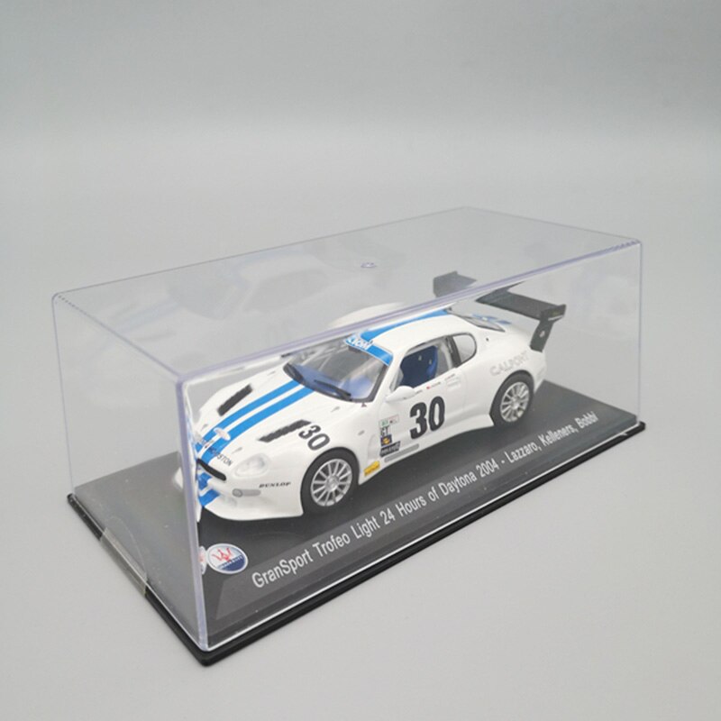 1:43 Scale Metal Alloy Classic Daytona Racing Rally Car Model Diecast Vehicles Toys F Collection Display with Transparent cover
