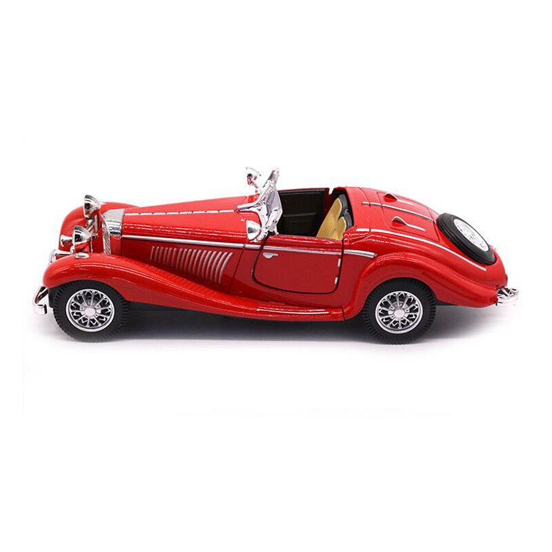 Red color 1:28 Scale 16.8CM Metal Alloy Diecasts 500K Classic Pull Back 1936 car model Vehicles Toys For Kids Collection display Red color 1:28 Scale 16.8CM Metal Alloy Diecasts 500K Classic Pull Back 1936 car model Vehicles Toys For Kids Collection display
