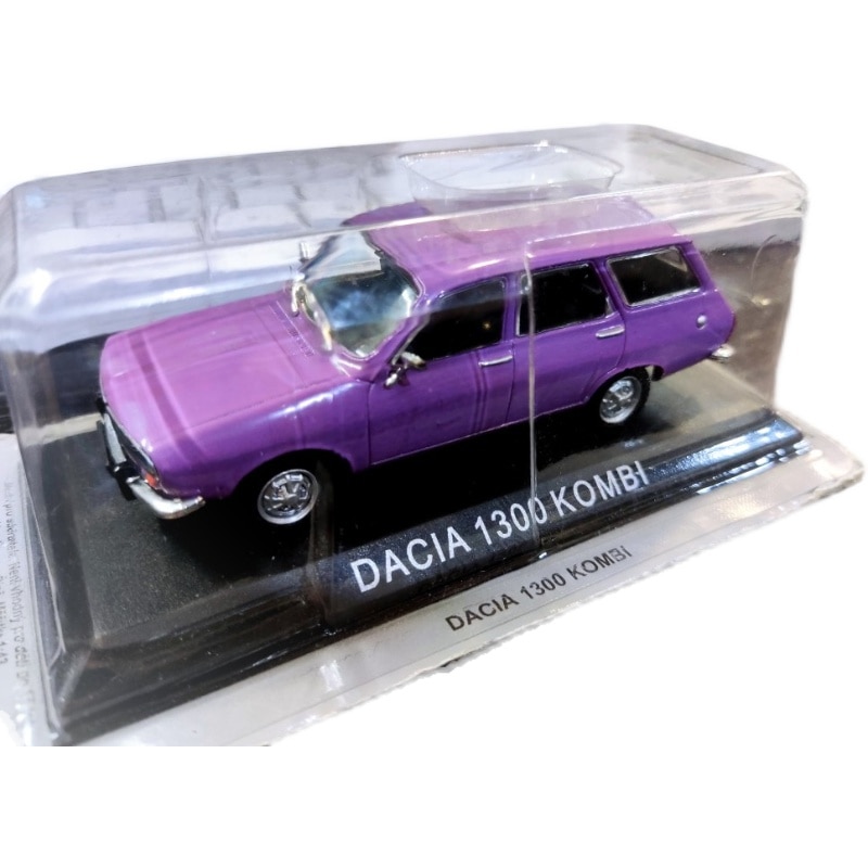 1:43 Diecast Alloy 1/43 DACIA 1300 KOMBI 1982 Simulation Classic Vehicle Model Toys Collection Artwork for Fans of Car