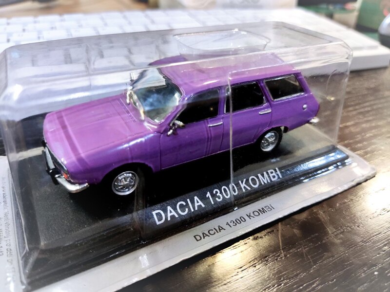 1:43 Diecast Alloy 1/43 DACIA 1300 KOMBI 1982 Simulation Classic Vehicle Model Toys Collection Artwork for Fans of Car