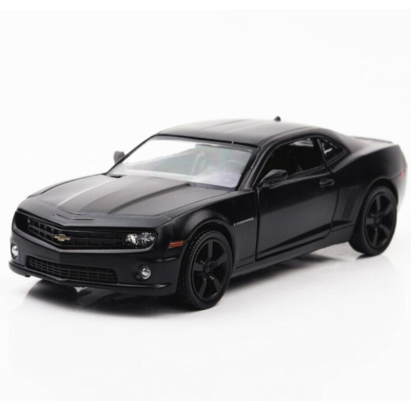 12.8CM Scale 1/36 Red Color Metal Alloy Camaro Racing Car Pull Back Diecast Vehicles Model Toys For Children collection display
