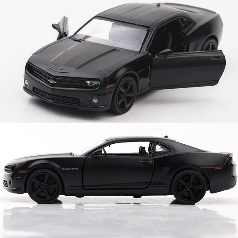 12.8CM Scale 1/36 Red Color Metal Alloy Camaro Racing Car Pull Back Diecast Vehicles Model Toys For Children collection display