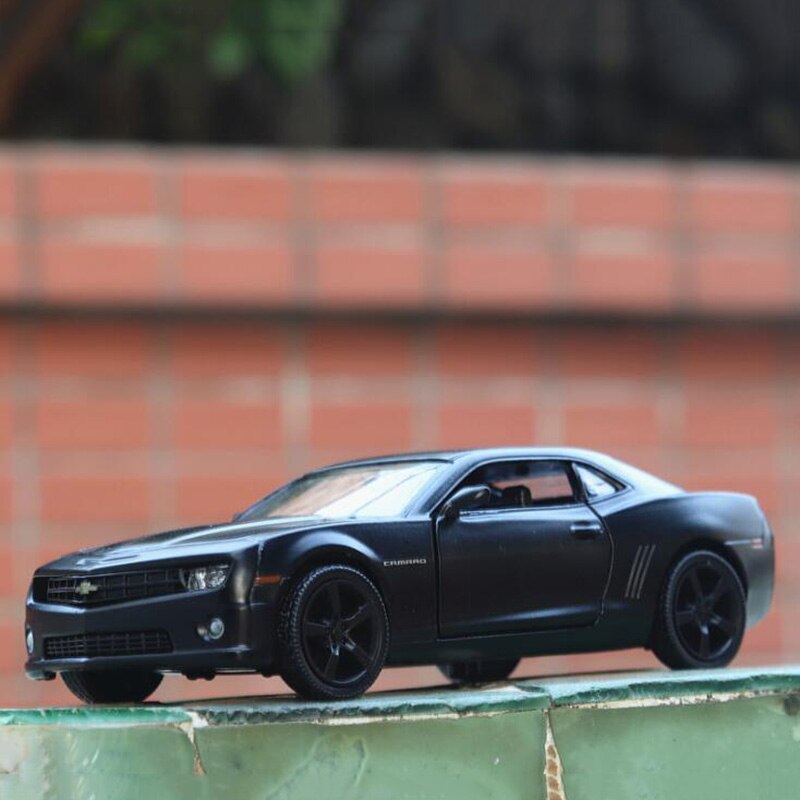 12.8CM Scale 1/36 Red Color Metal Alloy Camaro Racing Car Pull Back Diecast Vehicles Model Toys For Children collection display