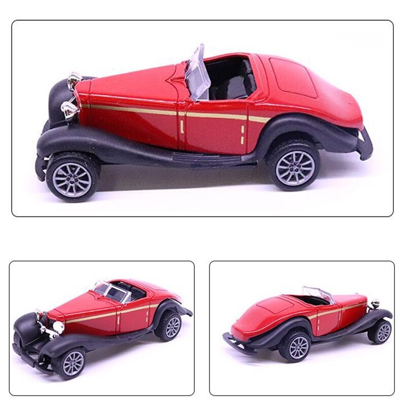 10.5CM Red color 1:43 Scale Toy Car Metal Alloy Pull Back Diecast Classical Car Vehicles Model Children Kids Collection Toys