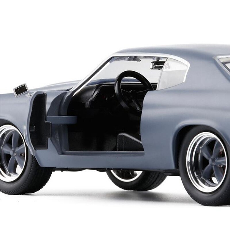 22CM 1:24 Scale Metal Alloy Chevrolet DOM'S SS Racing Car Pull Back Diecast Vehicles Model Toys F Children Collection 22CM 1:24 Scale Metal Alloy Chevrolet DOM'S SS Racing Car Pull Back Diecast Vehicles Model Toys F Children Collection