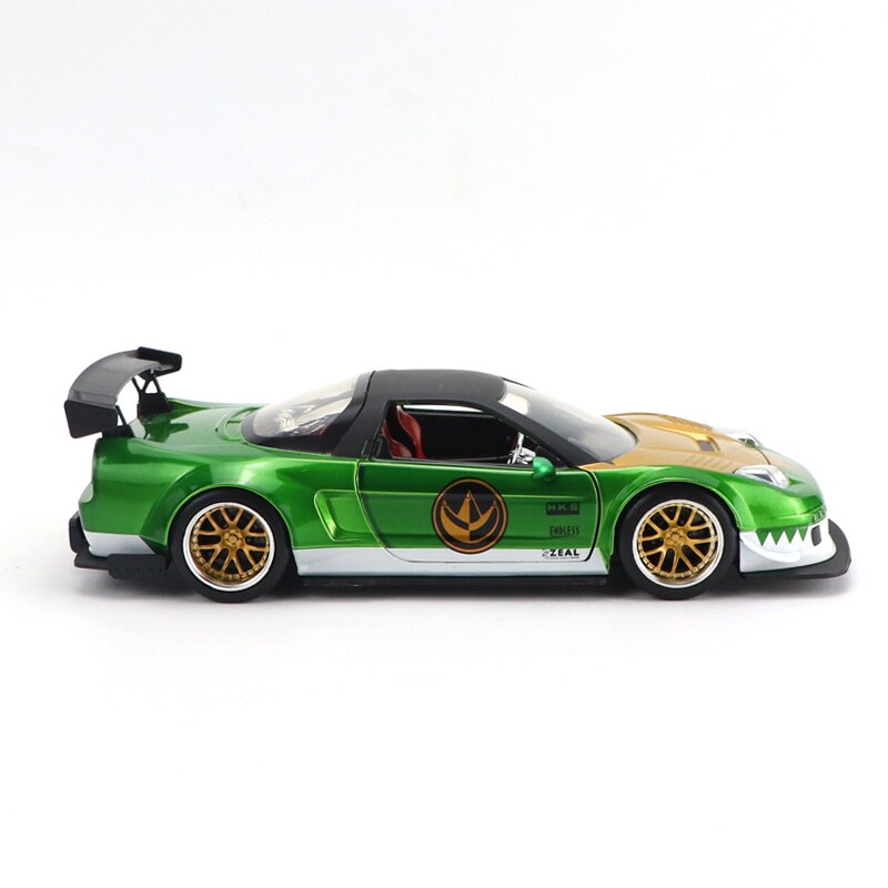 1/24 Scale diecast alloy for 2002 NSX TYPE R with Doll car Model Toy Collection Display Decorations