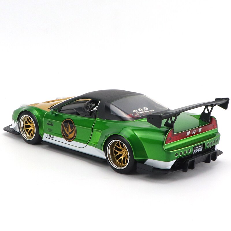 1/24 Scale diecast alloy for 2002 NSX TYPE R with Doll car Model Toy Collection Display Decorations
