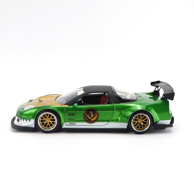 1/24 Scale diecast alloy for 2002 NSX TYPE R with Doll car Model Toy Collection Display Decorations