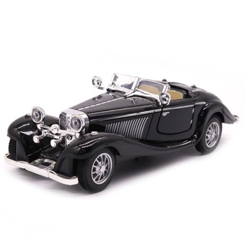Black Color 1:28 Scale 16.8CM Metal Alloy Diecasts 500K Classic Pull Back 1936 car Model Vehicles Model Toys For Kids Collection Black Color 1:28 Scale 16.8CM Metal Alloy Diecasts 500K Classic Pull Back 1936 car Model Vehicles Model Toys For Kids Collection