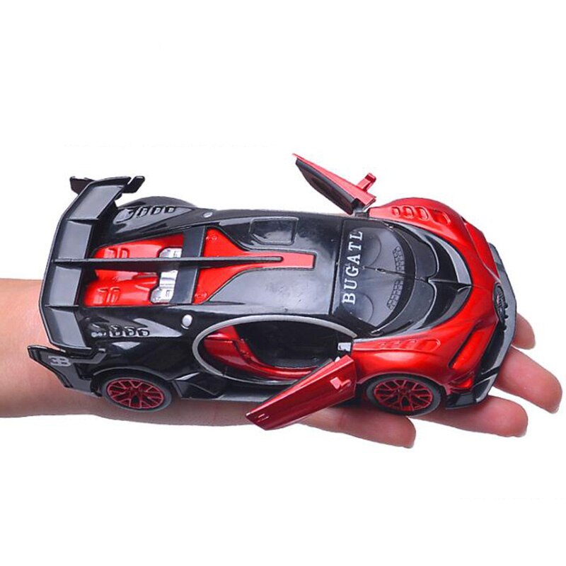 14.5CM 1:32 Scale Metal Alloy Bugatti Veyron GT Auto Car Model Auto Car Model Pull back Model Diecast Vehicles Toys F Children