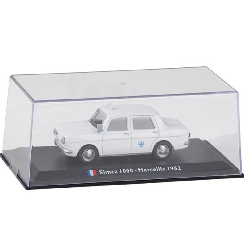 White color 1:43 Scale Metal Alloy Classic SIMCA 1000 Marseille 1962 cab Taxi Car Model Diecast Vehicles Toys Collection White color 1:43 Scale Metal Alloy Classic SIMCA 1000 Marseille 1962 cab Taxi Car Model Diecast Vehicles Toys Collection