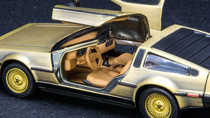 1/43 Scale Metal Alloy Car Diecast Model Time Machine DeLorean DMC-12 Model Toy Back to the Future Collecection 1/43 Scale Metal Alloy Car Diecast Model Time Machine DeLorean DMC-12 Model Toy Back to the Future Collecection
