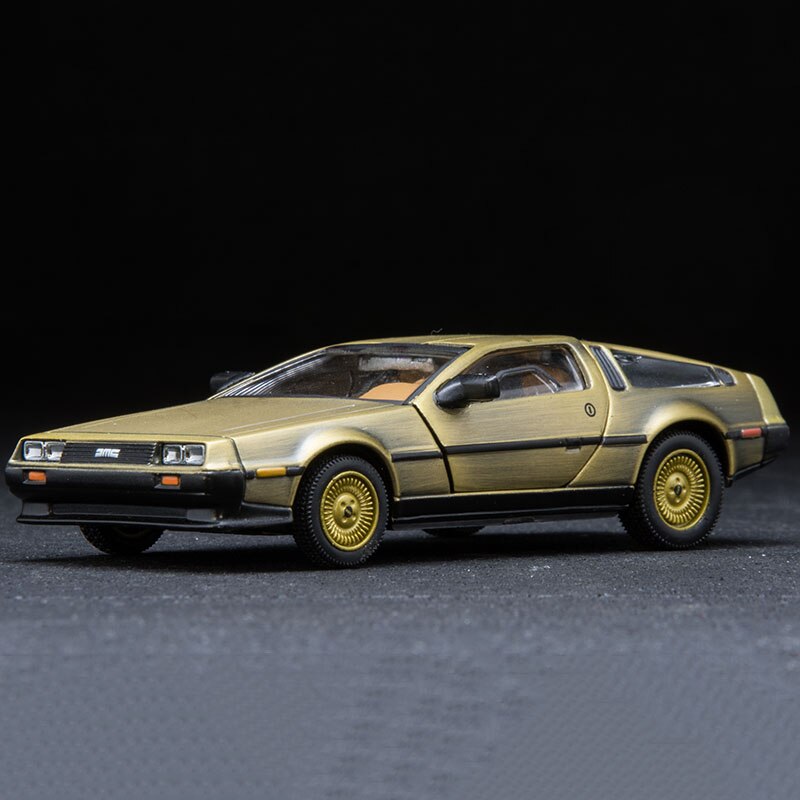 1/43 Scale Metal Alloy Car Diecast Model Time Machine DeLorean DMC-12 Model Toy Back to the Future Collecection 1/43 Scale Metal Alloy Car Diecast Model Time Machine DeLorean DMC-12 Model Toy Back to the Future Collecection