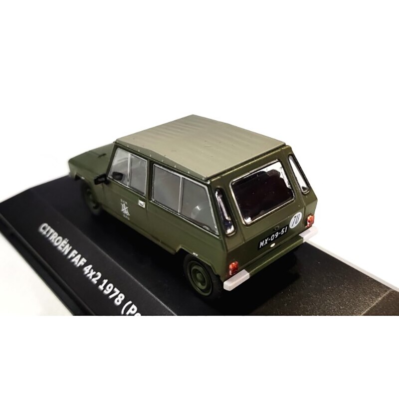Diecast 1/43 Scale For CITROEN FAF 4x2 1978 Portugal SUV Car Metal Alloy Model Collectible Decoration Gift Toy Diecast 1/43 Scale For CITROEN FAF 4x2 1978 Portugal SUV Car Metal Alloy Model Collectible Decoration Gift Toy