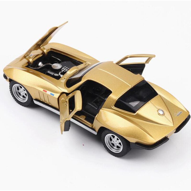 15.3CM 1:32 Scale Red Color Metal Alloy Chevrolet Corvette C2 Racing Car Pull Back Diecast Vehicles Model Toys For Children Kids 15.3CM 1:32 Scale Red Color Metal Alloy Chevrolet Corvette C2 Racing Car Pull Back Diecast Vehicles Model Toys For Children Kids
