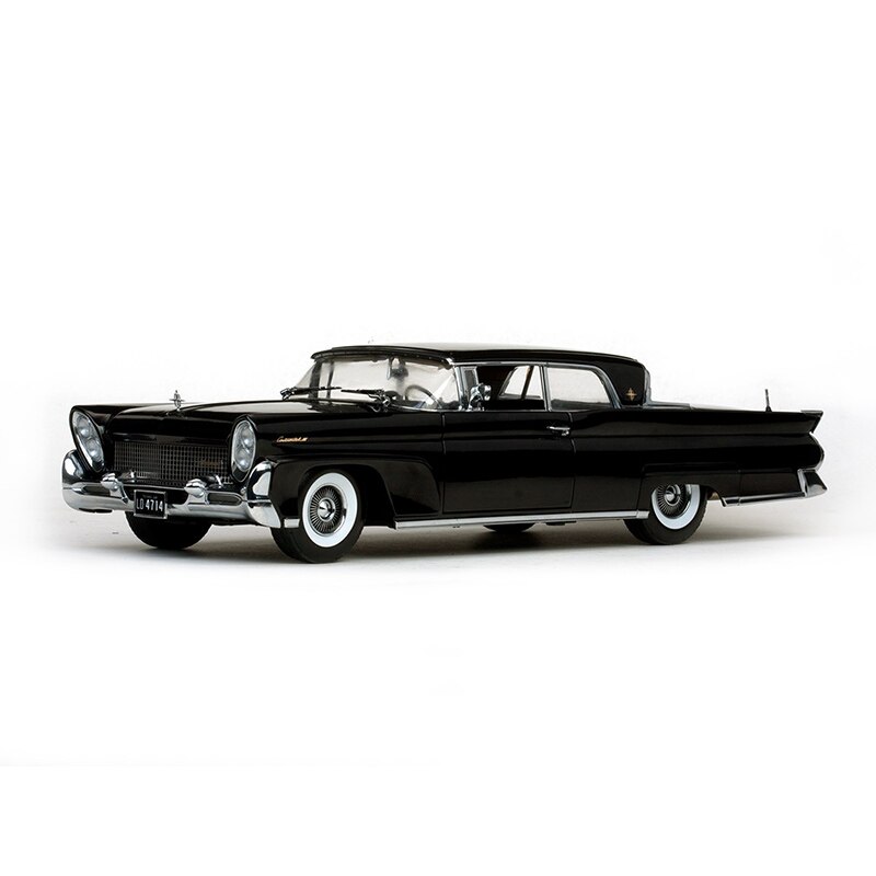 Diecast Alloy 1/18 Scale For 1958 Lincoln Continental MKIII Hard Top Classic Replica Car Model Die-cast Toy For Collection Diecast Alloy 1/18 Scale For 1958 Lincoln Continental MKIII Hard Top Classic Replica Car Model Die-cast Toy For Collection
