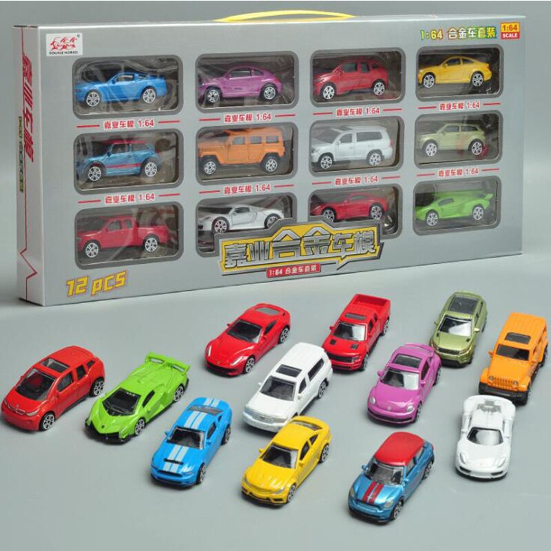 12pcs/set 1:64 Scale Metal Alloy Car Model Diecasts Vehicles Model Toys For Children Kids Gifts 12pcs/set 1:64 Scale Metal Alloy Car Model Diecasts Vehicles Model Toys For Children Kids Gifts