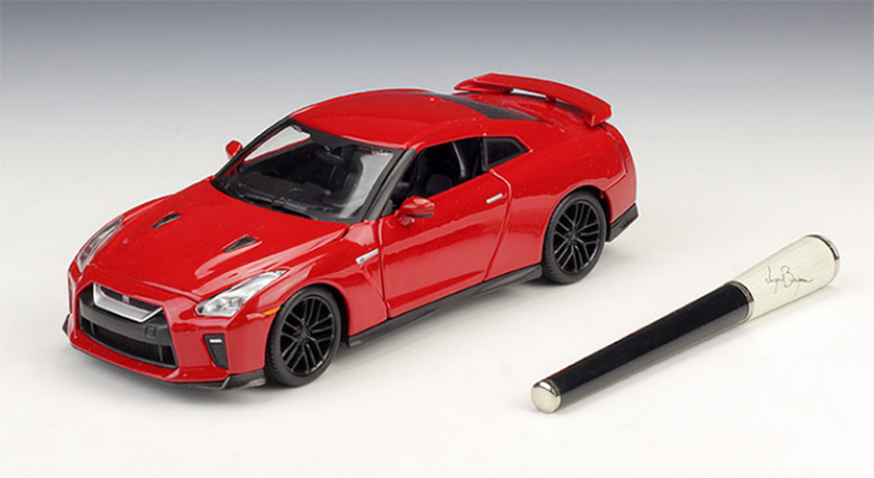 Car Model Toy 1:24 Scale Metal Alloy Classic Car Diecast alloy Model GTR Collection for Kids
