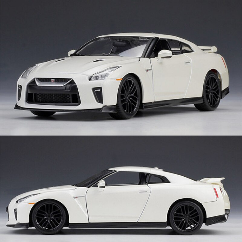 Car Model Toy 1:24 Scale Metal Alloy Classic Car Diecast alloy Model GTR Collection for Kids