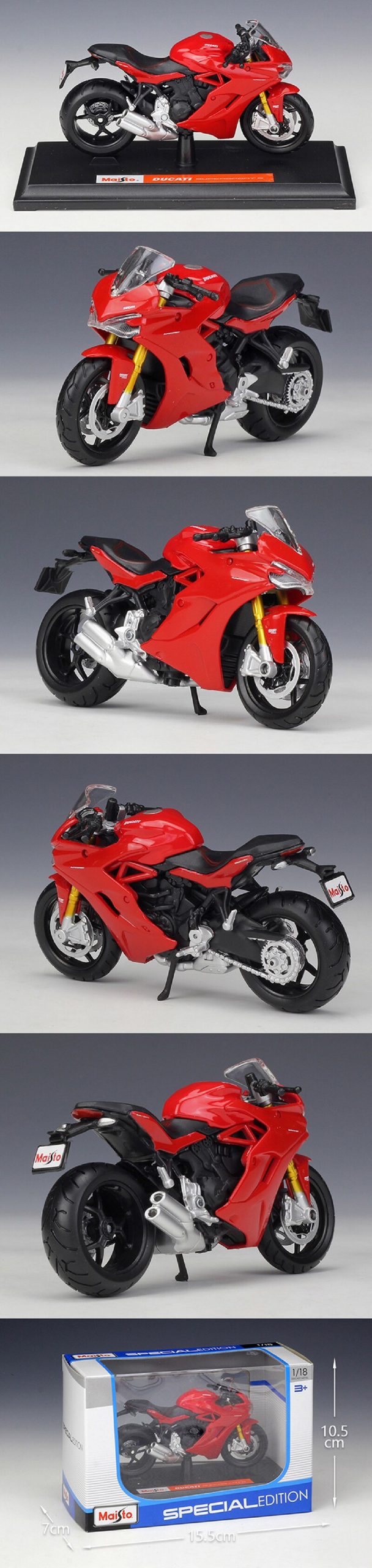 Maisto 1:18 Motorcycle Models DMH Supersport Red Alloy Model Motorcycle Model Motor Bike Miniature Race Toy For Gift Collection Maisto 1:18 Motorcycle Models DMH Supersport Red Alloy Model Motorcycle Model Motor Bike Miniature Race Toy For Gift Collection