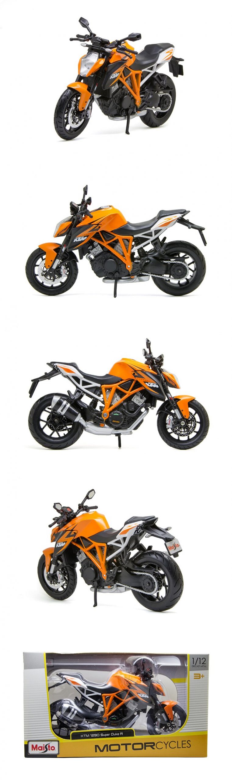 MAISTO KTM 1290 SUPER DUKE R motorcycle model 1:12 scale Motorcycle Diecast Metal Bike Miniature Race Toy For Gift Collection MAISTO KTM 1290 SUPER DUKE R motorcycle model 1:12 scale Motorcycle Diecast Metal Bike Miniature Race Toy For Gift Collection