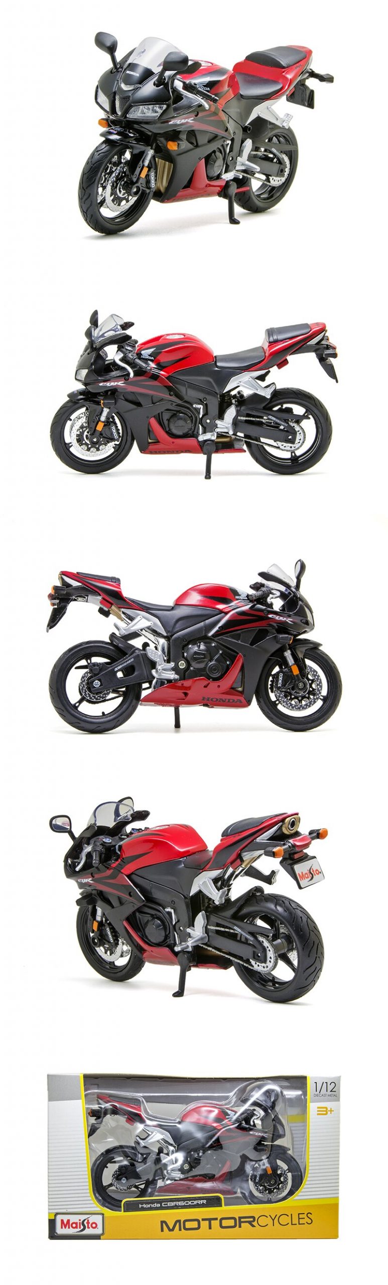 MAISTO Motorcycle Models CBR 600RR Red 1:12 scale Motorcycle Diecast Metal Bike Miniature Race Toy For Gift Collection